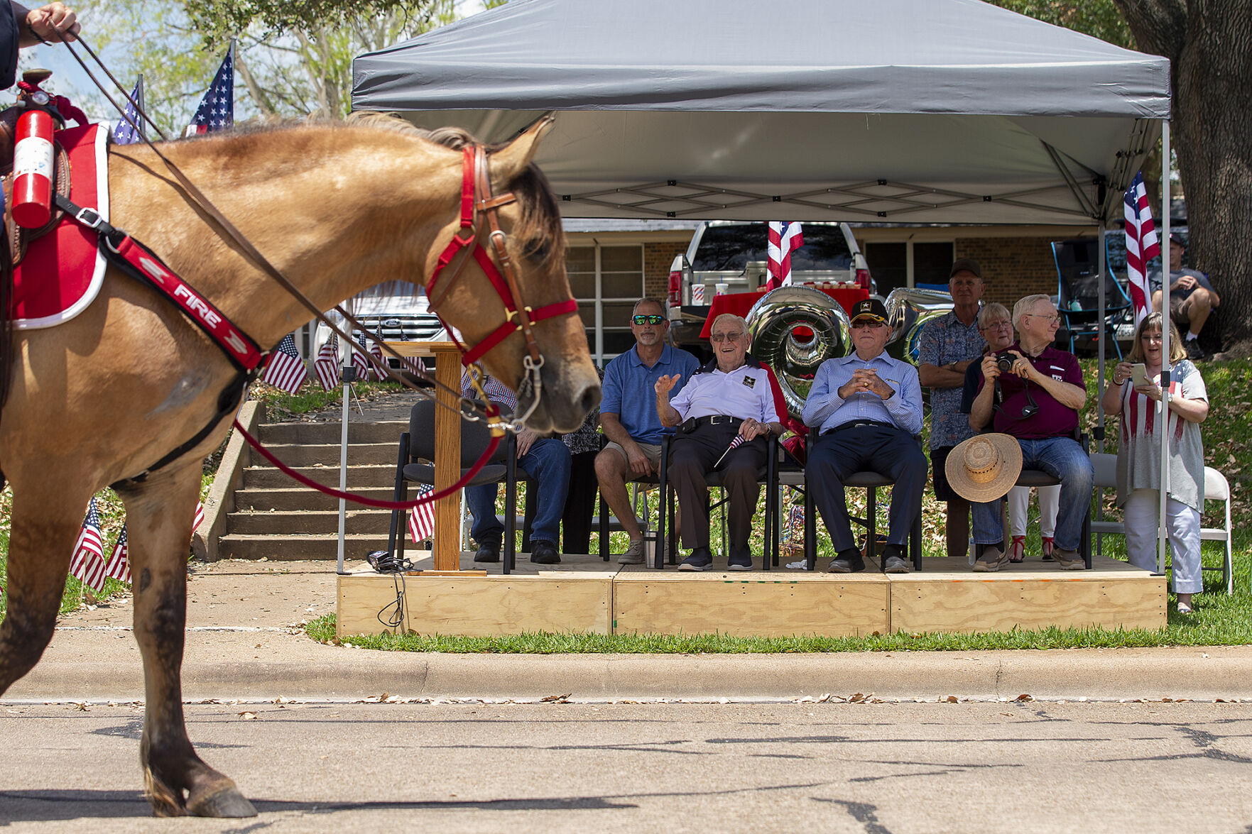 Parade honors veteran